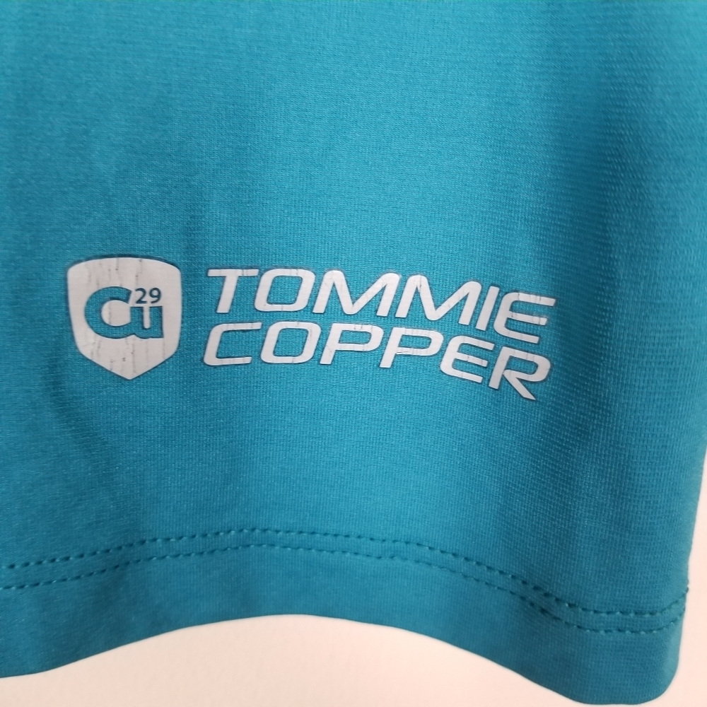 Tommie Copper Long Sleeve V-Neck Shirt Top 2X Bust 34-35 - Picture 3 of 5